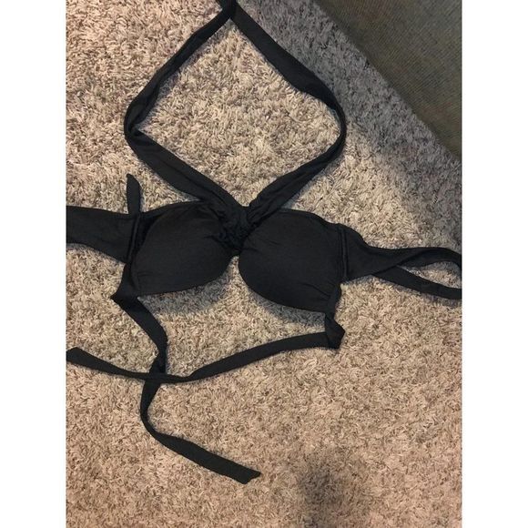 Victoria's Secret PINK Swim Knot Front Bandeau Top 34B - Picture 5 of 8